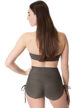 Load image into Gallery viewer, Emma high-waisted drawstring shorts — Dragonfly