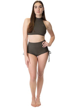 Load image into Gallery viewer, Emma high-waisted drawstring shorts — Dragonfly