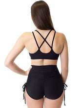 Load image into Gallery viewer, Emma high-waisted drawstring shorts — Dragonfly