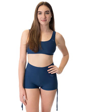Load image into Gallery viewer, Emma high-waisted drawstring shorts — Dragonfly