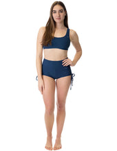 Load image into Gallery viewer, Emma high-waisted drawstring shorts — Dragonfly