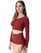 Load image into Gallery viewer, Emma high-waisted drawstring shorts — Dragonfly