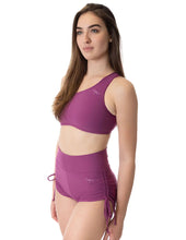 Load image into Gallery viewer, Emma high-waisted drawstring shorts — Dragonfly