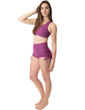 Load image into Gallery viewer, Emma high-waisted drawstring shorts — Dragonfly