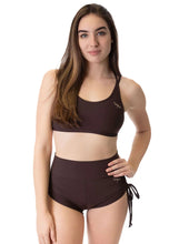 Load image into Gallery viewer, Emma high-waisted drawstring shorts — Dragonfly