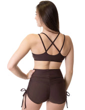 Load image into Gallery viewer, Emma high-waisted drawstring shorts — Dragonfly