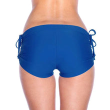 Load image into Gallery viewer, Bikram yoga shorts Michelle | Hot Yoga Shorts | Color: blue | Pole Shorts | Dragonfly Pole Dance Clothing and Bikram Hot Yoga Wear