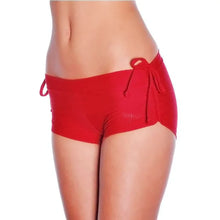 Load image into Gallery viewer, Bikram yoga shorts Michelle | Shorts | Color: red | Pole Shorts | Dragonfly Pole Dance Clothing and Bikram Hot Yoga Wear
