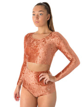 Load image into Gallery viewer, Dragonfly Pavi Velvet Sports Top