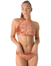 Carregar imagem no visualizador da galeria, Top Lisette de veludo Dragonfly