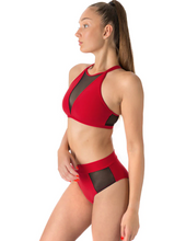 Load image into Gallery viewer, Pole Dance Set Dragonfly Victoria Top with Molly Mesh Shorts 24/48 HRS