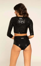 Load image into Gallery viewer, Crop Top Sticky Superhero Leopard | Pole Dance | Vive Pole | 24-48 Hrs