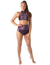 Carregar imagem no visualizador da galeria, Top Lisette de veludo Dragonfly