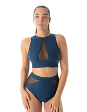 Load image into Gallery viewer, Top deportivo Rachel Mesh Dragonfly - petrol / mesh