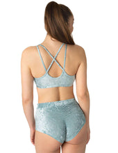 Load image into Gallery viewer, Nicole Velvet Dragonfly Top