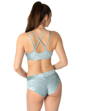 Carregar imagem no visualizador da galeria, Short Hot Pants de Pole Dance Veludo Libélula