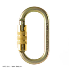 Cargar imagen en el visor de la galería, Mosquetón de Cierre Automático - MBS 25kN - Seguridad y Estilo para Aros, Sedas y Hamacas