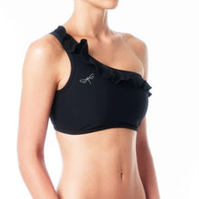 Load image into Gallery viewer, Carmen top with Dragonfly ruffles