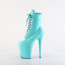 Cargar imagen en el visor de la galería, Tacones Pole Dance Exotic PLEASER FLAMINGO 1020 - AQUA - 24/48 HRS