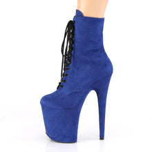 Load image into Gallery viewer, Pole Dance Boots PLEASER FLAMINGO 1020FS - BLUE