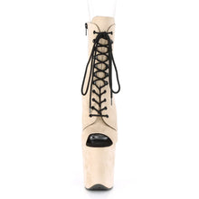 Load image into Gallery viewer, Pole Dance Boots PLEASER FLAMINGO 1021FS - VARIOUS VELVET COLORS
