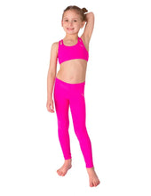 Load image into Gallery viewer, Leggings niña Flora Dragonfly - pink