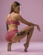 Load image into Gallery viewer, Pole Dance Shorts Hot Pants Leo KISS Dragonfly - 24/48 HRS