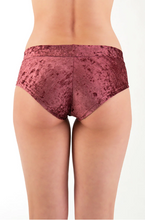 Carregar imagem no visualizador da galeria, Short Hot Pants de Pole Dance Veludo Libélula