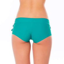 Load image into Gallery viewer, Hot pants frilled | Shorts | Color: mint | Pole Shorts | Dragonfly Pole Dance Clothing and Bikram Hot Yoga Wear