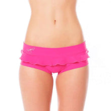 Load image into Gallery viewer, Hot pants frilled | Shorts | Color: mint | Pole Shorts | Dragonfly Pole Dance Clothing and Bikram Hot Yoga Wear