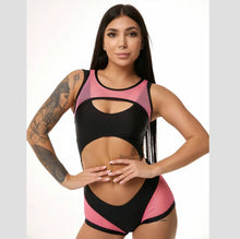 Cargar imagen en el visor de la galería, Jumpsuite Polerina Wear Negro Rosa