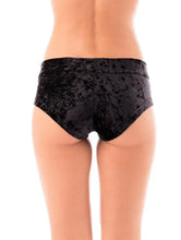 Carregar imagem no visualizador da galeria, Short Hot Pants de Pole Dance Veludo Libélula