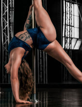 Load image into Gallery viewer, Betty Velvet Dragonfly High Waist Shorts