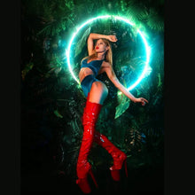 Load image into Gallery viewer, Polerina Wear Bikini Short - Navy Blue Velvet