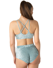 Load image into Gallery viewer, Pole Dance Short Lola Velvet Dragonfly