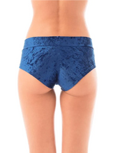 Carregar imagem no visualizador da galeria, Short Hot Pants de Pole Dance Veludo Libélula