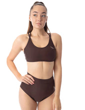 Load image into Gallery viewer, Top Nicole Espresso Dragonfly 24/48HRS