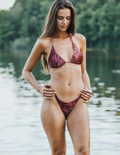 Load image into Gallery viewer, Top bikini Lily de terciopelo — Dragonfly