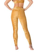 Load image into Gallery viewer, Velvet leggings Adele | Hochtaillierte Samt Leggings | Color: purple velvet | Yoga Leggings | Dragonfly Pole Wear and Bikram Hot Yoga Clothes