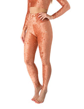 Load image into Gallery viewer, Velvet leggings Adele | Leggings | Color: purple velvet | Yoga Leggings | Dragonfly Pole Wear and Bikram Hot Yoga Clothes