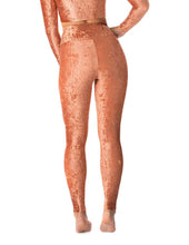 Load image into Gallery viewer, Velvet leggings Adele | Leggings en velours taille haute Adele | Color: purple velvet | Yoga Leggings | Dragonfly Pole Wear and Bikram Hot Yoga Clothes