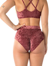 Cargar imagen en el visor de la galería, Pole Dance Short Lola Terciopelo Dragonfly