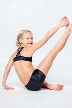 Load image into Gallery viewer, Girls' Sports Bra Xenia | Activewear | Color: red | Girl's sports bra | Dětská sportovní podprsenka | Dívčí sportovní podprsenka | Madchen Sport BH | Brassiere sport entfants | Dragonfly Pole Dance Clothes and Bikram Hot Yoga Outfit