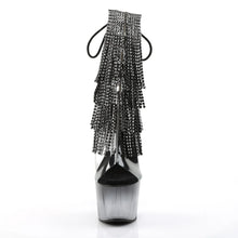 Carregar imagem no visualizador da galeria, Tacones Pleaser ADORE-1017RSFT Transparente Negro