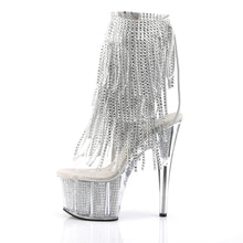 Carregar imagem no visualizador da galeria, Tacones Pleaser ADORE-1017SRS Transparente Plata