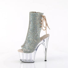 Load image into Gallery viewer, Tacones Pleaser ADORE-1018C-RS Plata Transparente