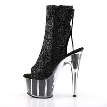 Load image into Gallery viewer, Tacones Pleaser ADORE-1018G Negro Purpurina