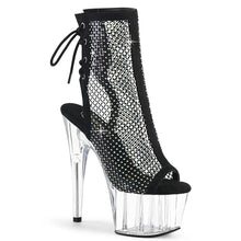 Load image into Gallery viewer, Tacones Pleaser ADORE-1018RM Negro Faux Suede