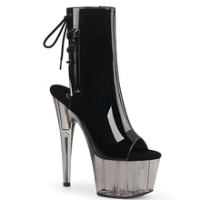 Load image into Gallery viewer, Tacones Pleaser ADORE-1018T Negro Charol Ahumado