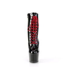 Carregar imagem no visualizador da galeria, Botas Pleaser ADORE-1020 - Verniz preto / Preto-Vermelho